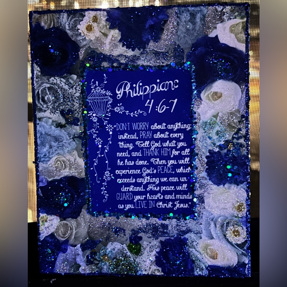 DIY Glittered 8 by 10 Fotos Prints on 8 by 10 canvas and or 9 by 12 canvas. - Picture 6 of 8